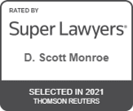 SuperLawyers - Scott Monroe 2021
